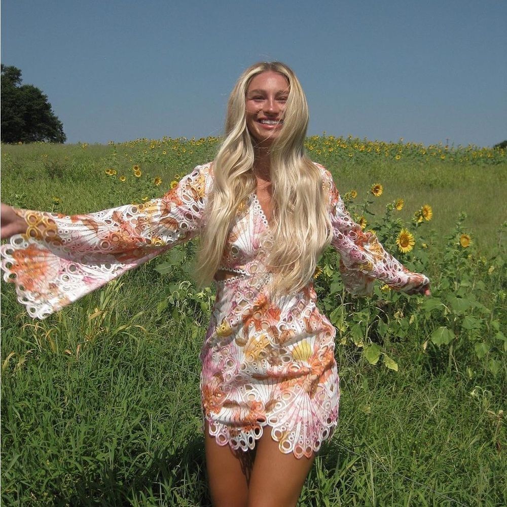 Free People Elliatt Myrtle Dress/size S - Picture 6 of 15